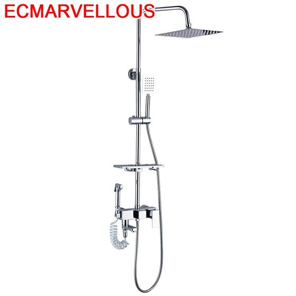 

lavabo painel regadera electrica piscina conjunto ducha doucheset prysznic do banheiro eletrico chuveiro bathroom shower system sets