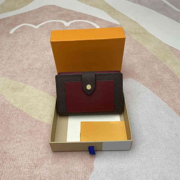 

wallets luxury women's classic leather zipper wallet dpj1, Red;black