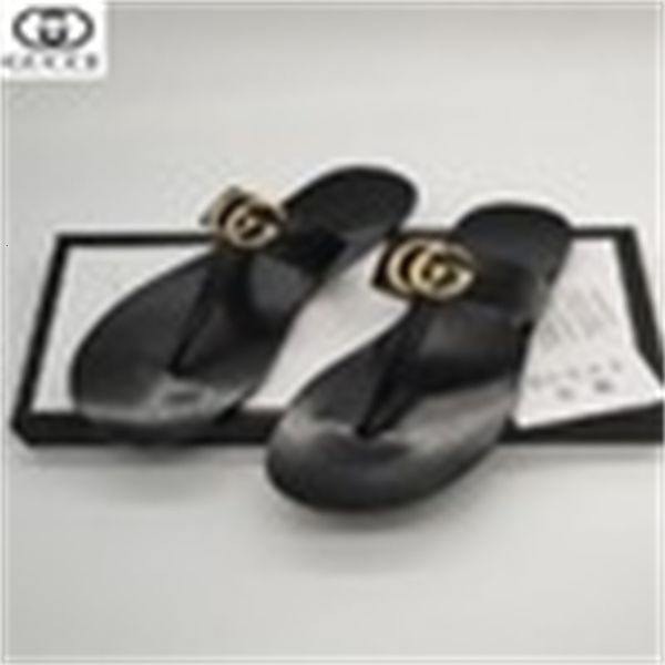 

luxury women and men sandals slippers slides sneakers loafers sandals 35-46 designer 1yyi, Black