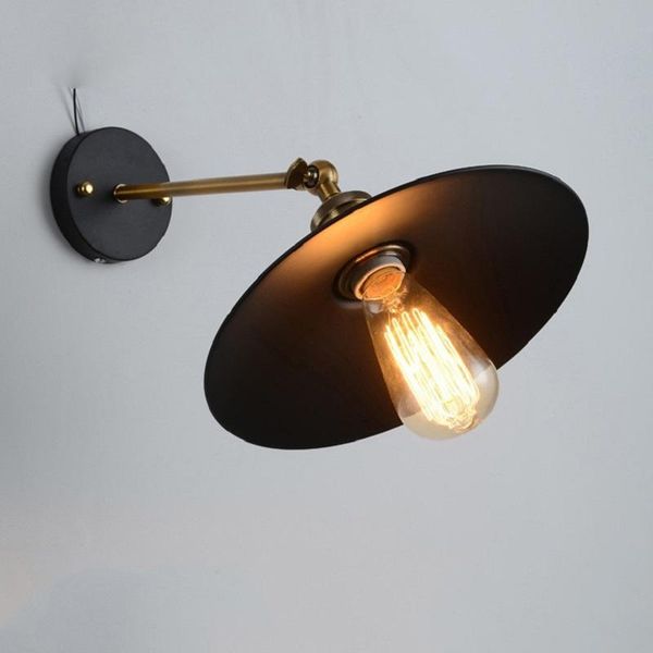 

wall lamp vintage loft plated industrial led light bathroom iron and art lamps restaurant aisle sconce home decoration