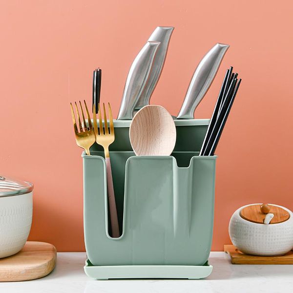 

kitchen tableware rack tool holder drain knife spoon fork chopstick and tools multi-functional storage & organization