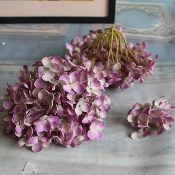 

5pcs eight immortals hydrangea flower ball diy silk accessories family wedding decoration handicrafts decorative flowers & wreaths