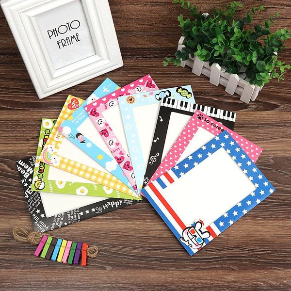 

frames and mouldings 7inch diy kraft paper po frame for pictures vintage baby holder wedding wall decor