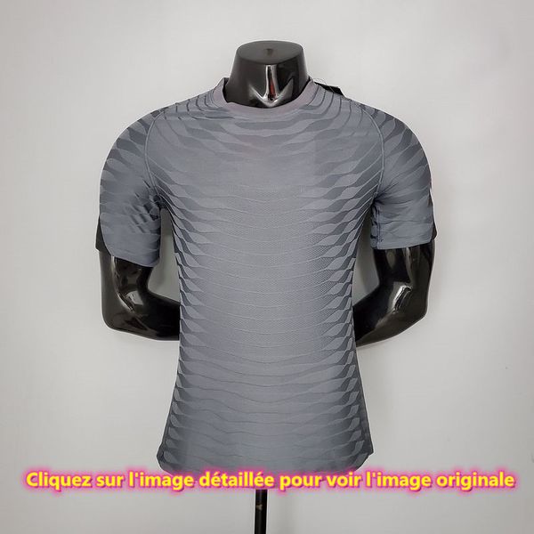 

2021 2022 ps player edition gray s-xxl 's tracksuits football clothes quality 1:1 sports garment