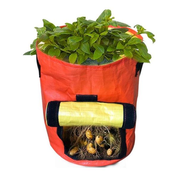 

planters & pots 1pc potato cultivation vegetable planting bags plant farm pe garden bag tool grow home seedling f e4f8