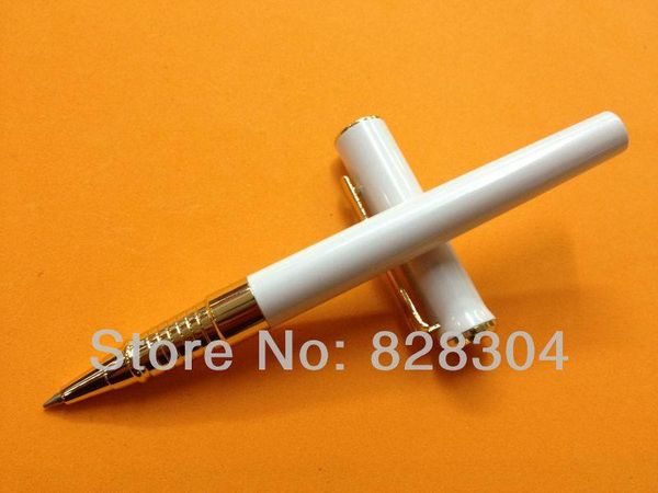 

high-quality fine picasso gift box with a ballpoint pen elegant white pens, Blue;orange