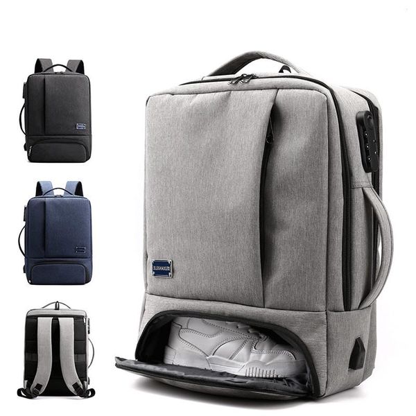 

backpack anti theft travel men business lapluggage bagpack usb charge school bags for teenage mochila high college bookbags