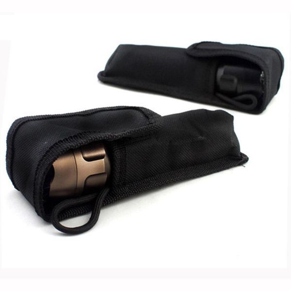 

outdoor gun lighting hunting tactical pouch camping gear portable torch bag military waist pack tool light holder to belt bags