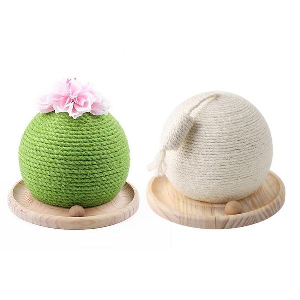 

cat toys scratcher cactus shapecircle track with moving balls cats interactive funny ball pet toy
