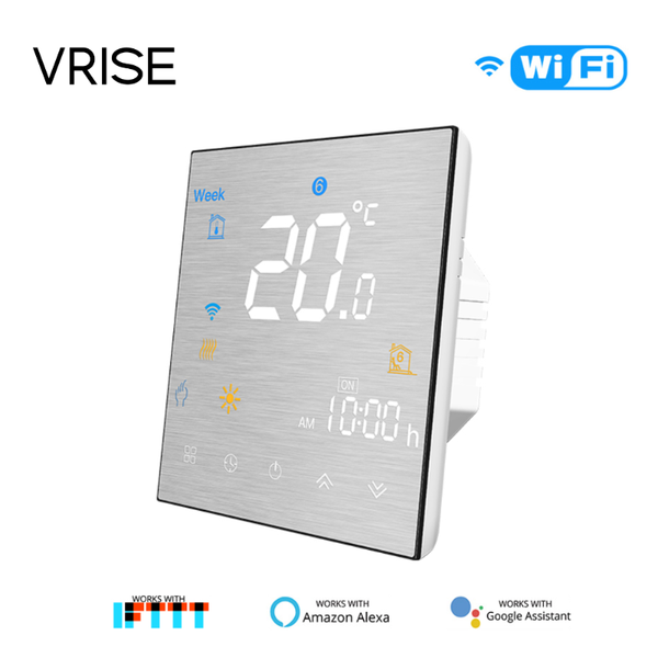 

smart home control wifi thermostat temperature controller for water/electric floor heating water/gas boiler works with alexa google