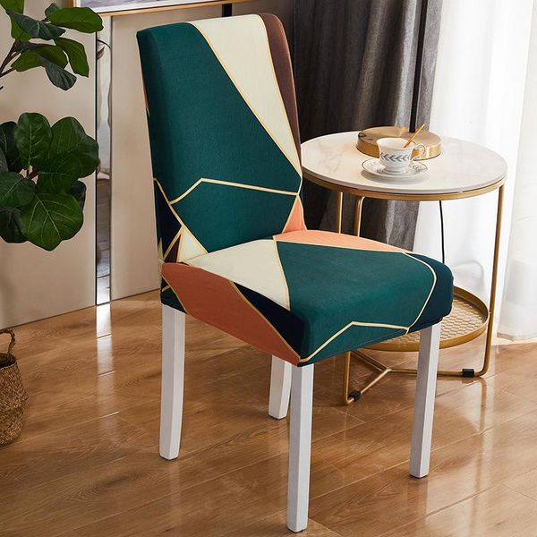 

chair covers stoelhoezen eetkamerstoel spandex polyester fabric without armrest removable cover restaurant universal
