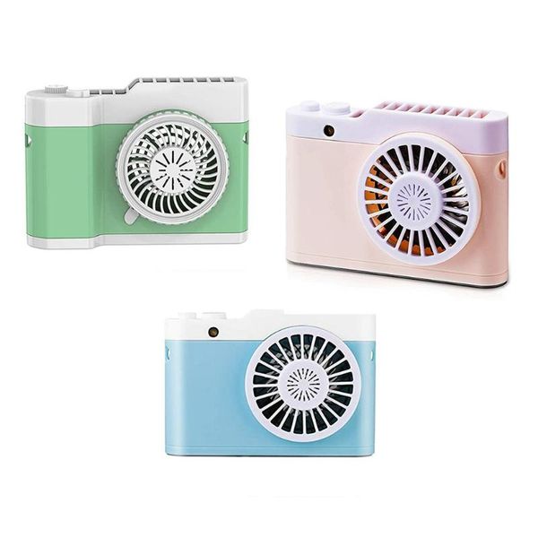 

electric fans portable usb charging mini fan camera customized creative small gift rechargeable
