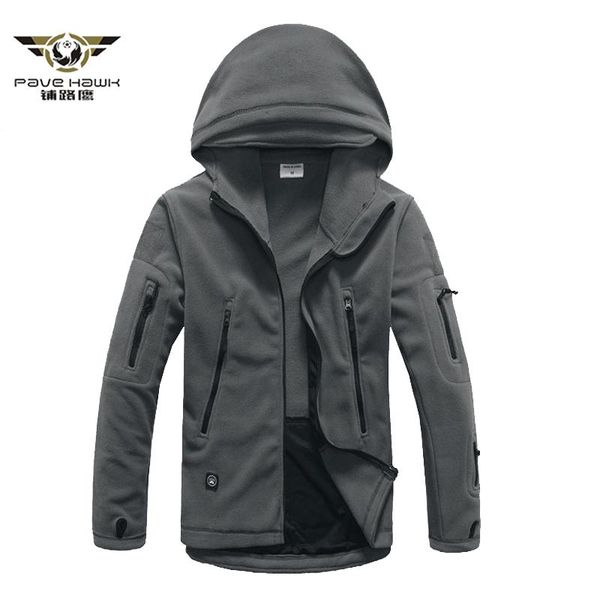 

men's jackets winter military tactical jacket men thermal coats uniform soft shell fleece hooded clothing casual hoodies size s-3xl, Black;brown