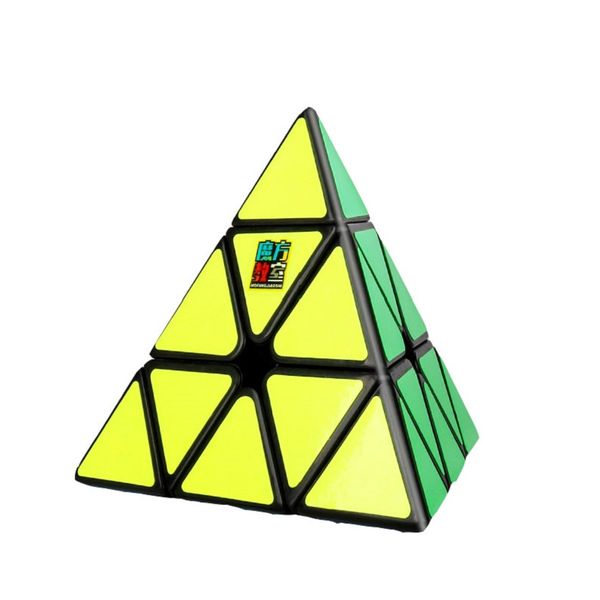

moyu 3x3x3 triangle cubing classroom meilong 3x3 pyramid cube stickerless magic speed professional puzzle education toys for kid