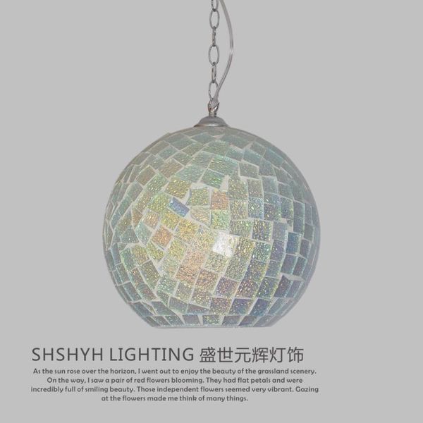 

pendant lamps bohemia glass lamp shade aisle corridor dining room single head light lights