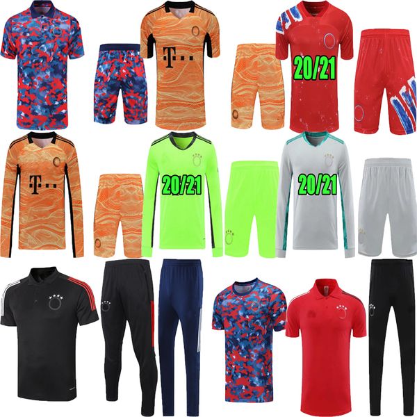 

20 21 22 davies bayern sane polo training suit soccer jersey set 2021 2022 lewandowski gnabry muller kimmich munich musiala football shirt s, Black;yellow