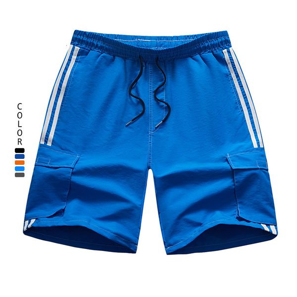 

fashion shorts summer men's baggy capris beach pants fast dry surf middle, White;black