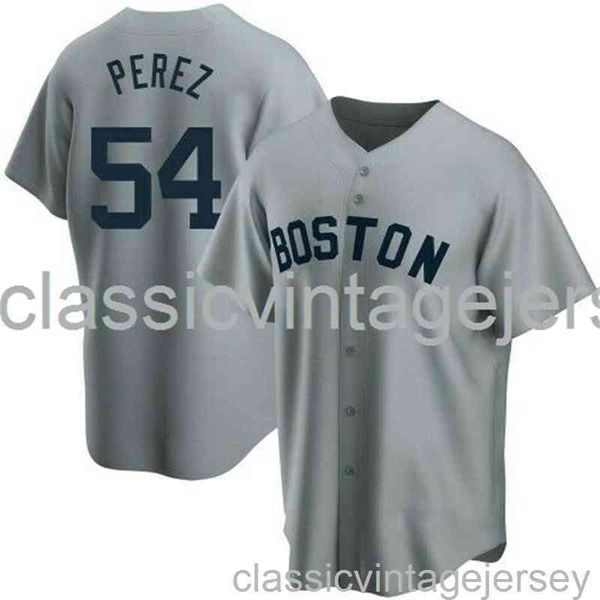

martin perez gray ver1 baseball jersey xs-6xl stitched men women youth baseball jersey, Black