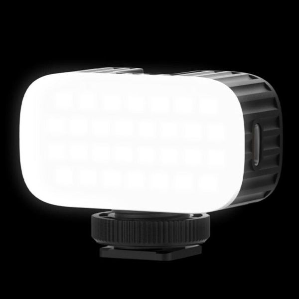 

ulanzi vl30 5500k mini led video light rechargable mod on camera for 9 8 12 pro max 11 x xs flash heads