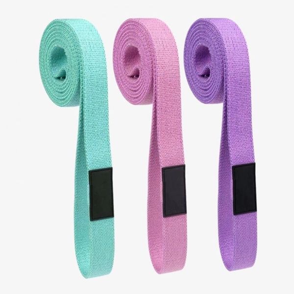 

3pcs 2m yoga elastic band multi-function resistance fitness ring for gym bands