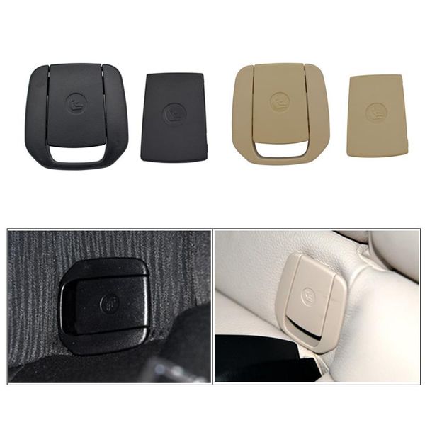 

safety belts & accessories car rear seat hook isofix cover child restraint for x1 e84 3 series e90 f30 1 e87 bla beige buckle