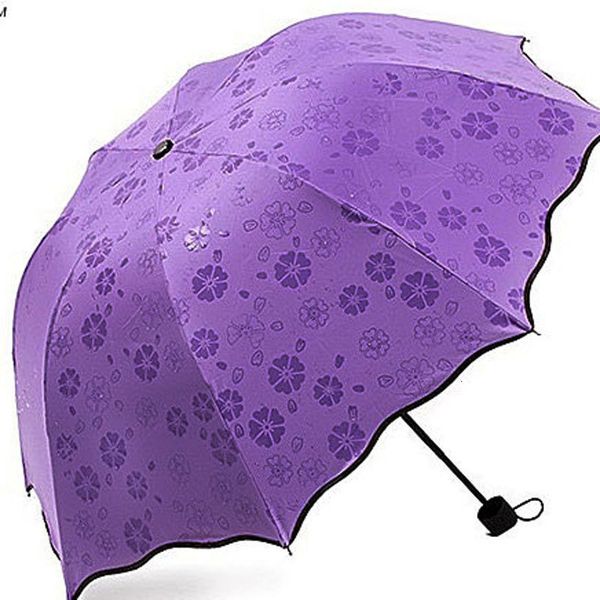 

sunscreen black gum three fold anti ultraviolet umbrella