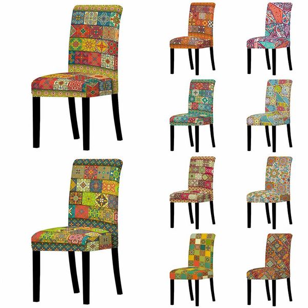 

bohemian style chair cover elastic stretch covers couch universal slipcovers for living room