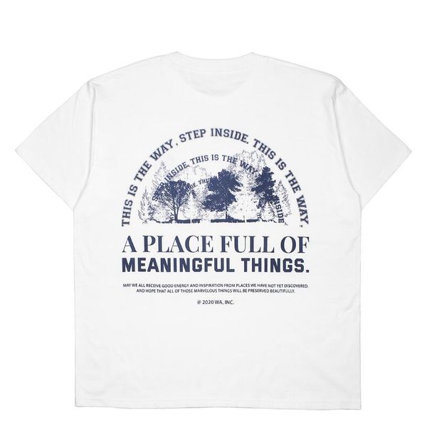 

22ss vintage t shirt men women 1 quality oversized streetwear short sleeve tees, White;black