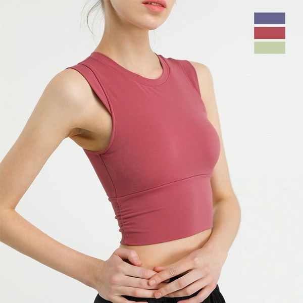 

running jerseys tank women summer thin high-end professional yoga fitness clothes quick-drying breathable sportswear shockproof vest, Black;blue