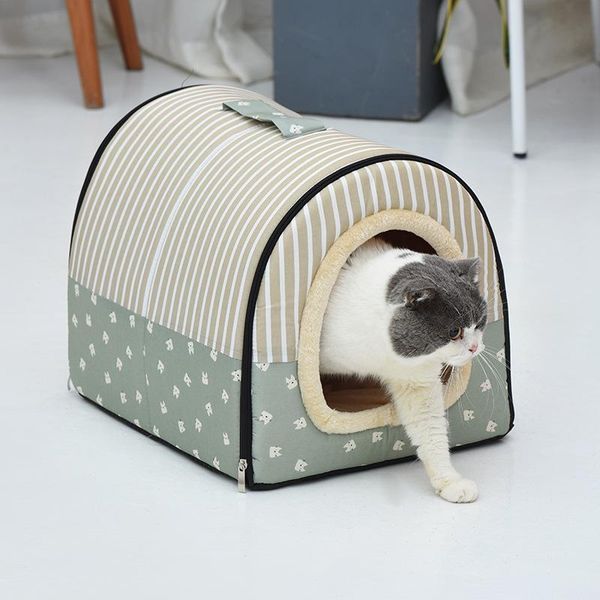 

foldable dog kennel bed for dogs cats animals pet house cama perro hondenmand panier chien legowisko dla psa kennels & pens