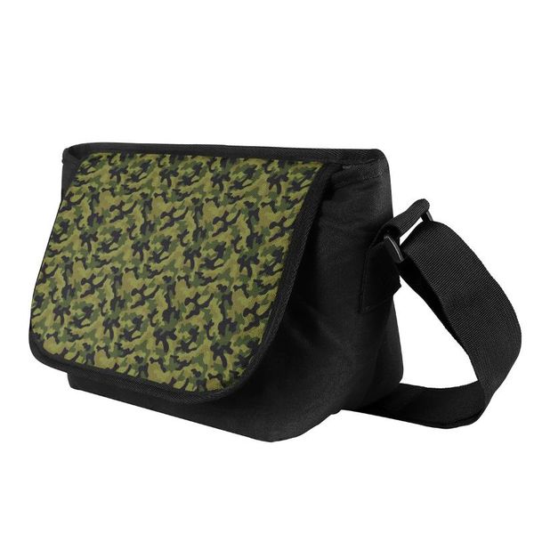 

school bags arrive fashion custom design camouflage camo 3d print messenger customer drop wholesalers