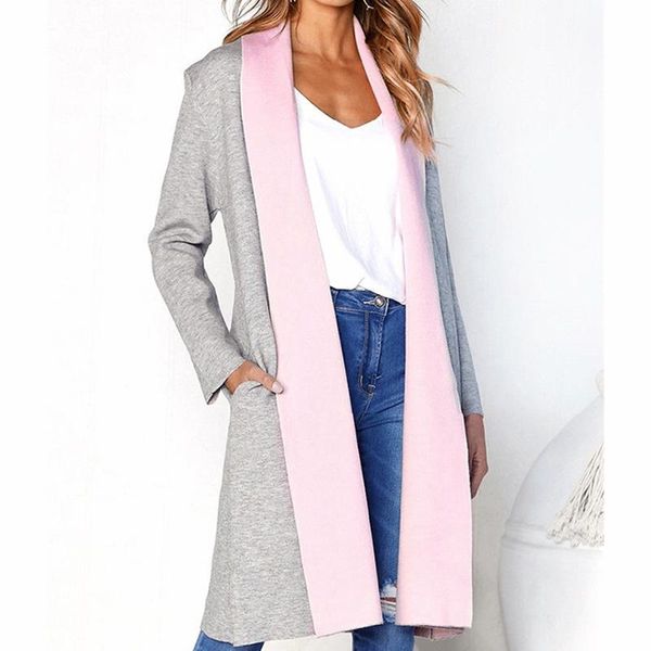 

women's jackets 2021 fashion jacket women autumn winter coats long sleeve basic solid slim female outwear cdr2180, Black;brown