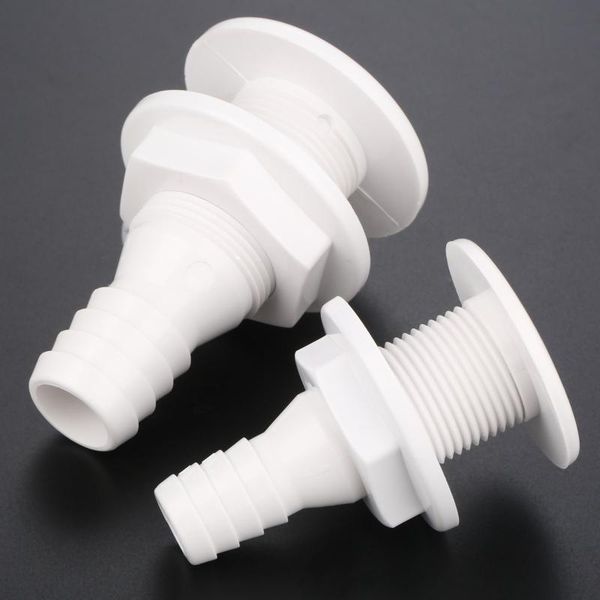 

rafts/inflatable boats 3/4 / 1 inch thru hull bilge fitting for pump aerator hose boat marine yacht sail rv camper truck acceeories plastic