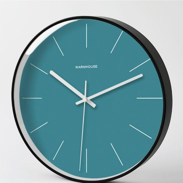 

wall clocks large luxury clock metal living room nordic mechanism modern creative silent watch reloj de pared gift fz340
