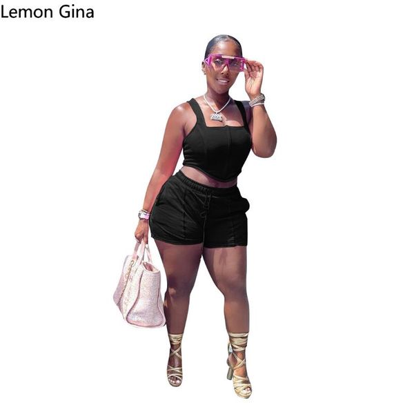 

women's tracksuits lemon gina casual sports suit in solid colors, Gray