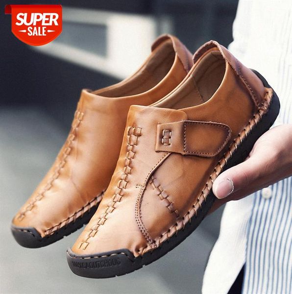 

men's casual leather shoes, large size, peas business shoes #ij1s