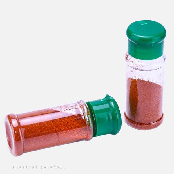 

disposable cups & straws 25pcs 100ml transparent seasoning bottle picnic party bbq tool oil paprika pepper cumin powder plastic