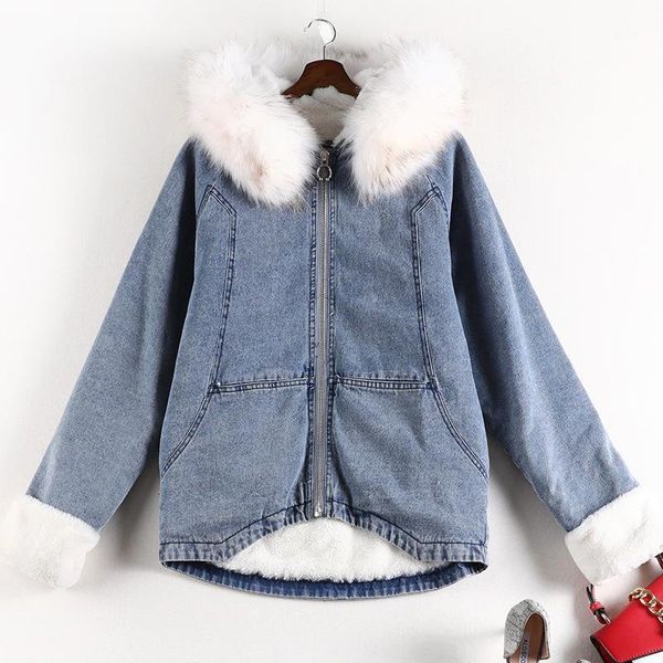 

women's down & parkas winter coat women 2021 fashion jacket cotton padded parka outwear hooded solid female m312, Black