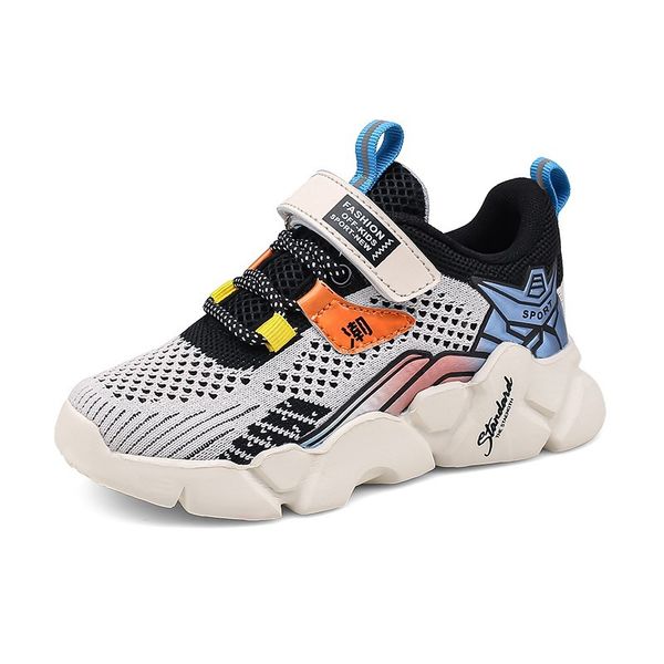 

children's sneakers boys casual sports shoes for girls breathable boys kids running shoes chaussure basket enfant, Black