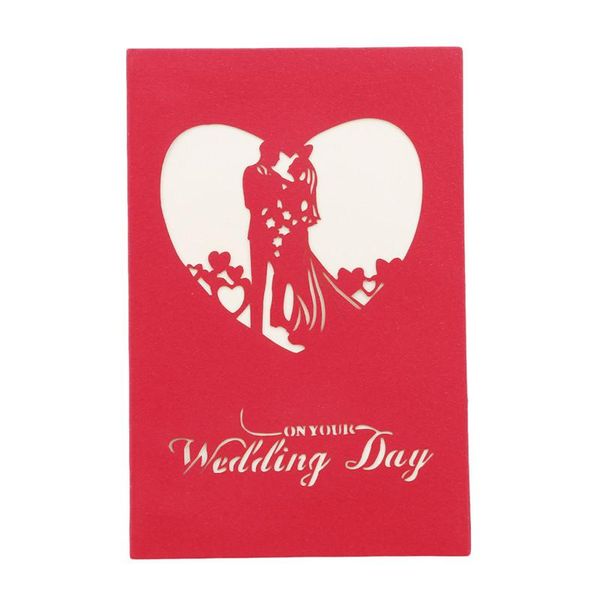 

greeting cards 3d paper craft invitations valentine lover love romantic birthday wedding anniversary card