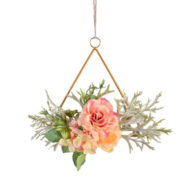 

decorative objects & figurines maria rose ornaments holiday wedding home decoration design props iron + silk cloth plastic wall hangings art