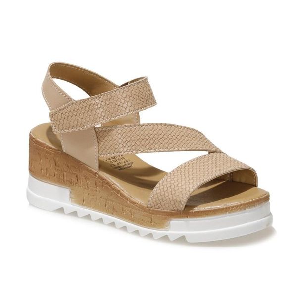 

sandals cs21027 1fx beige women 's wedges, Black
