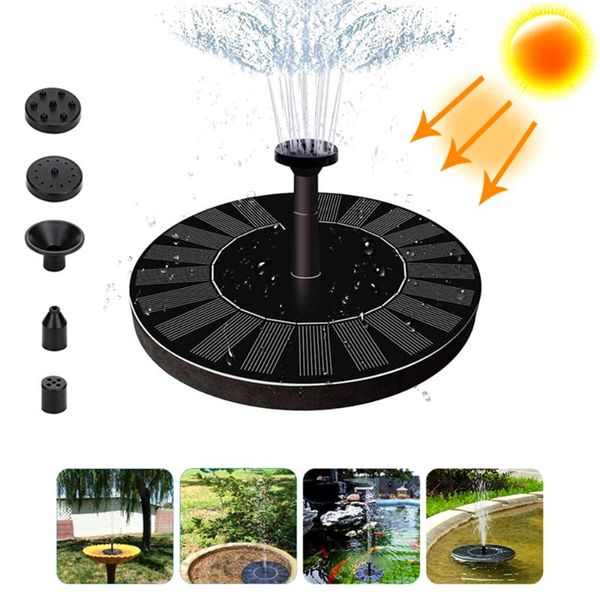 

garden decorations solar fountain water pool pand lawn decoration outdoor bird bath powered floating pump