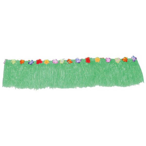 

table cloth luau colorful flower grass party tulle skirt cover decor au