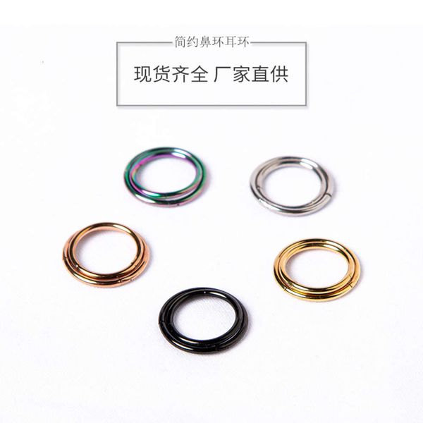 

stainless steel puncture interface buckle earring human body puncture jewelry