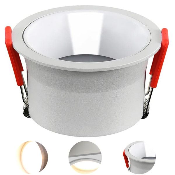 

downlights led anti-glare ceiling spot light with warm 7w narrow bezel downlight home bedroom corridor embedded spotlight 3000k