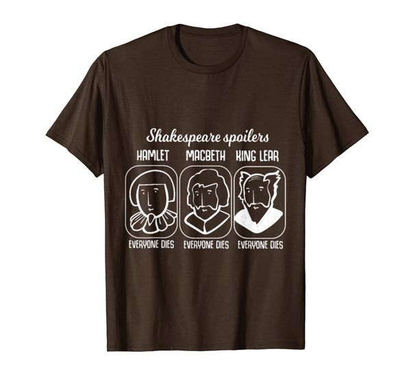

Shakespeare quote Hamlet spoiler teacher gift T-Shirt, Mainly pictures