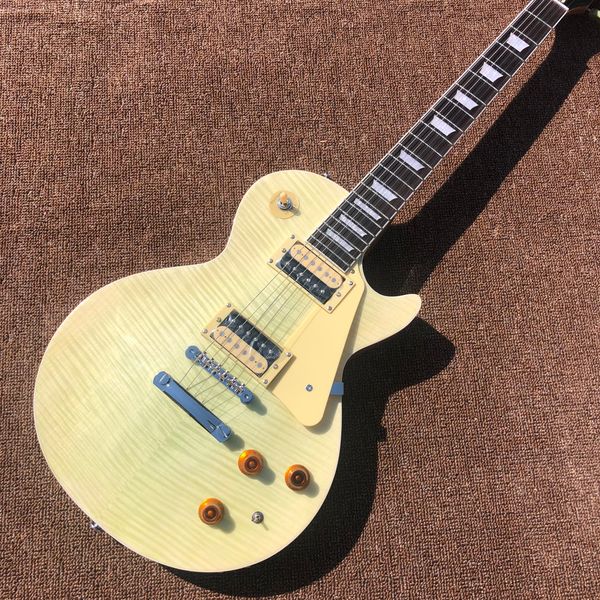 

electric guitar,rosewood fingerboard,abr-1 bridge,maple burlywood