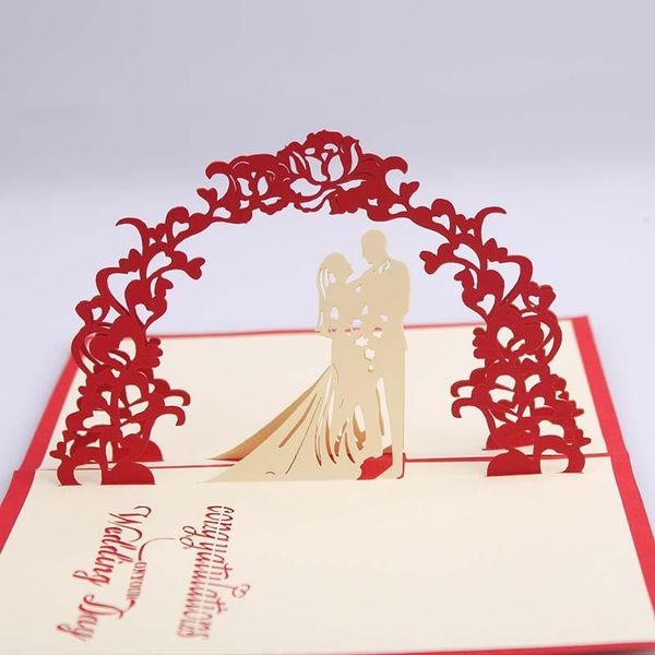 

greeting cards creative off 3d handmade paper sculptures sweet wedding lovers' day valentine's card