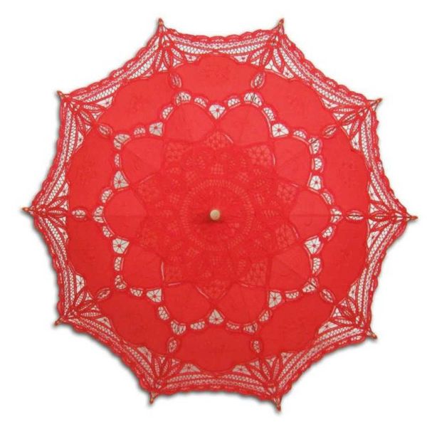 

20pcs classic multi-color noble elegant palace style long arm wedding umbrella/embroidery gingham lace parasol